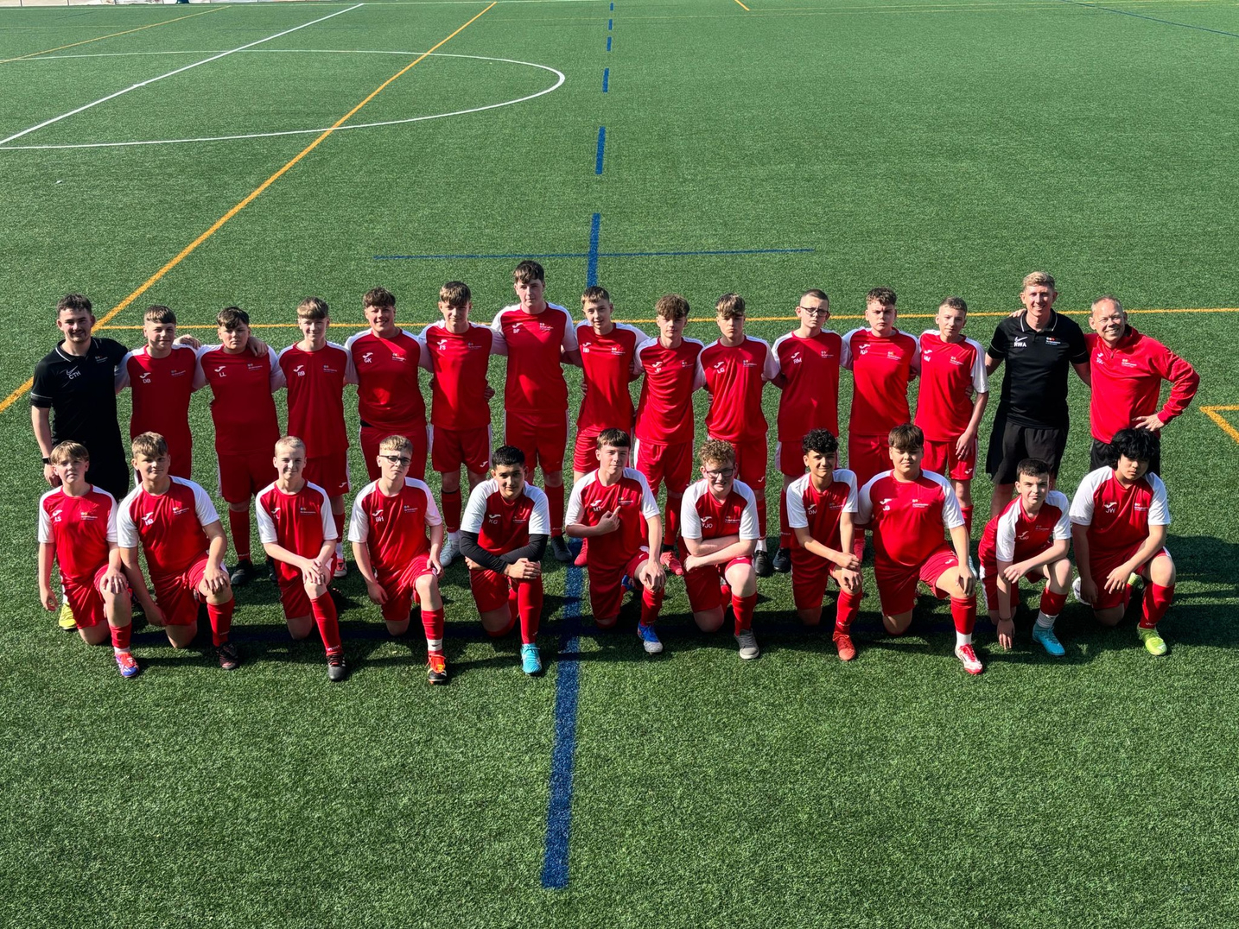 DVA pupils Spanish football