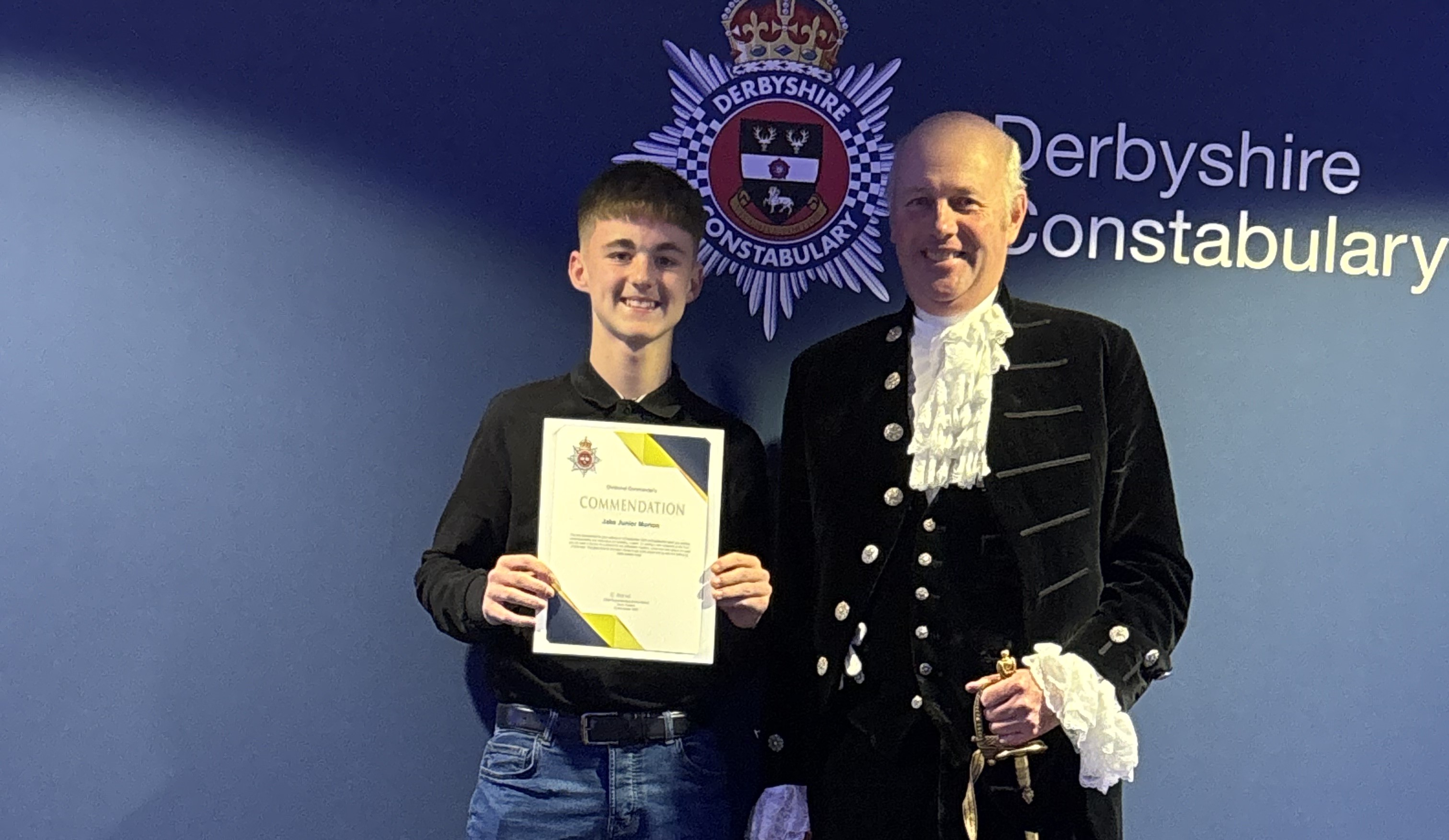 Jake Morton DVA award presentationIMG_8917 crop