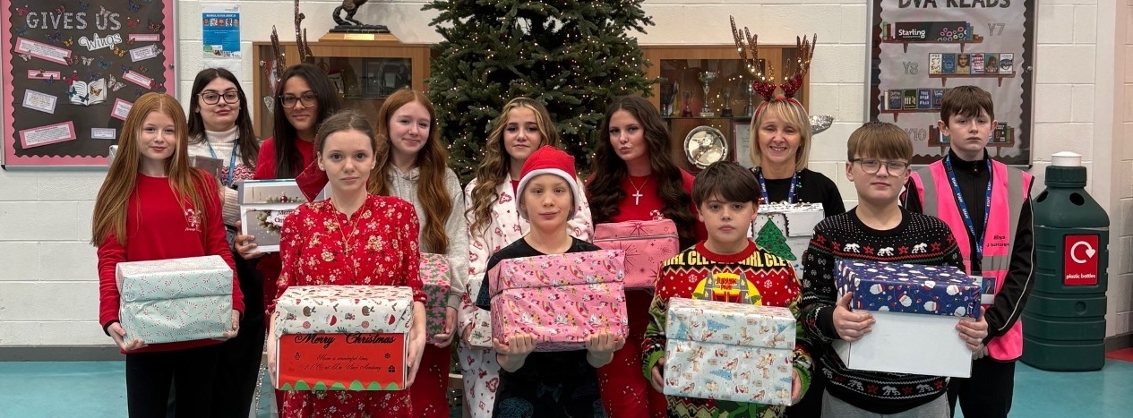 Da Vinci Christmas Shoebox Appeal 2025 web banner